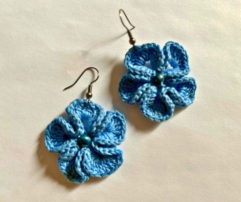 Boucles d'oreilles Fleurs Célestes