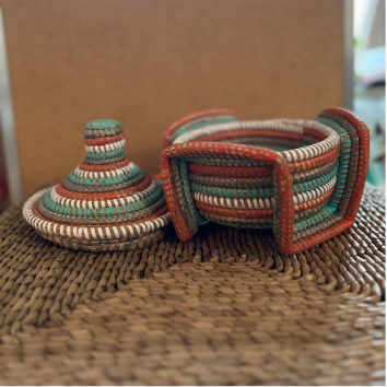 Très petits paniers Pratiques avec Couvercle Layou : Charme et Utilité