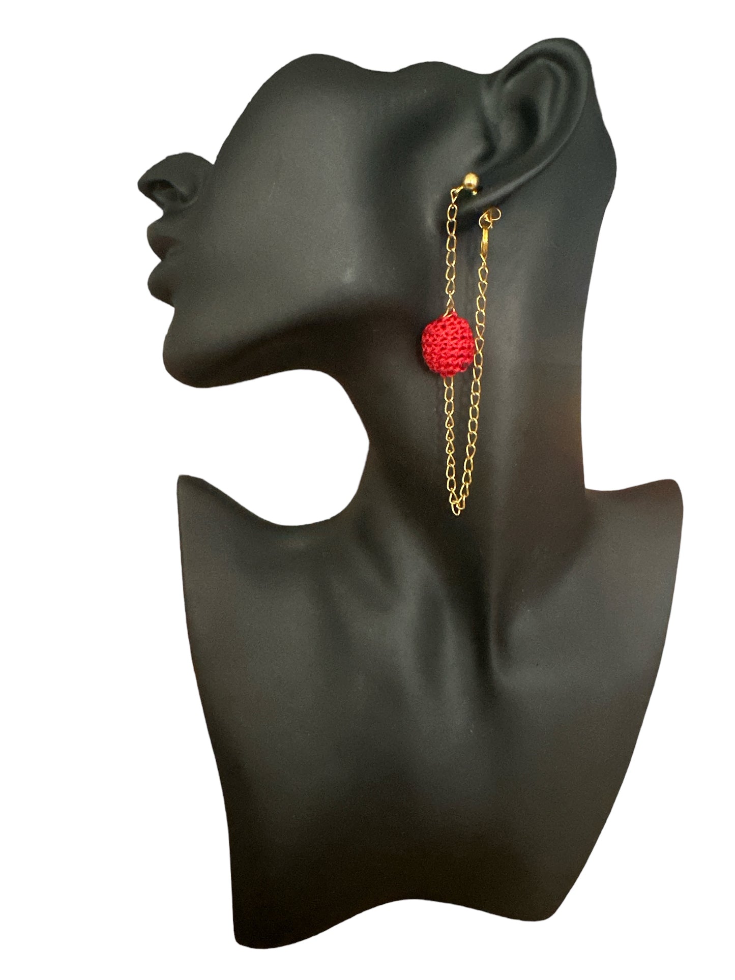 Boucles d'oreilles Pendantes "Balançoire Passion" – Fait main