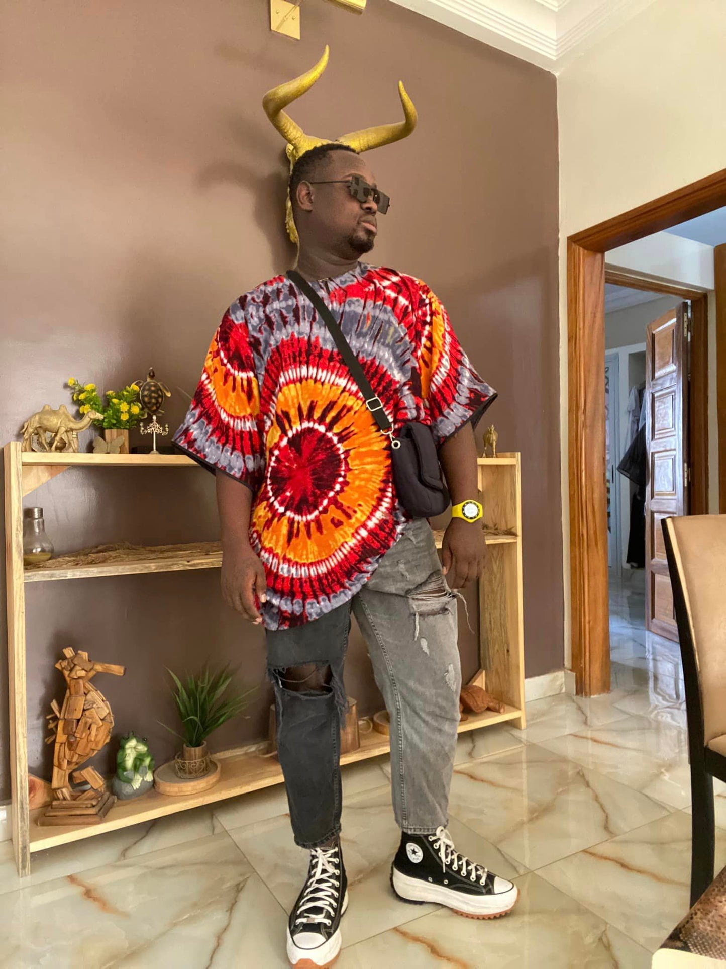 T-shirt Batik Africain : Un Mélange Parfait de Style et de Confort